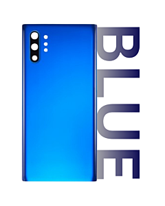 Samsung SM-N975 Galaxy Note 10 Plus Rear Glass With Camera Lens Blue