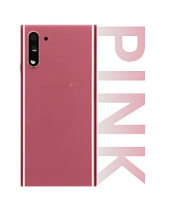 Samsung SM-N975 Galaxy Note 10 Plus Rear Glass With Camera Lens Pink