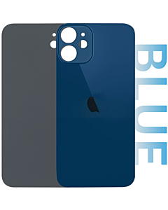 iPhone 12 Mini Premium Aftermarket Rear Glass Blue