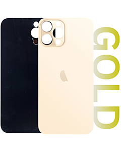 iPhone 12 Pro Max  Premium Aftermarket Rear Glass Gold