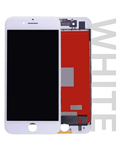 iPhone 7 Plus Aftermarket LCD Screen With Backplate - White