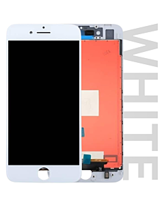 iPhone 8 Plus Aftermarket LCD Screen With Backplate - White