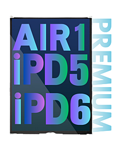 iPad Air / 2017 (5th Gen.) / 2018 (6th Gen.) Replacement LCD Display Premium
