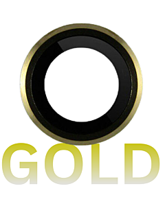 iPhone 6S Rear Camera Lens With Bezel Gold
