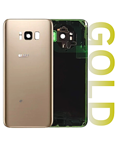 Samsung SM-G950 Galaxy S8 Rear Glass With Camera Lens Gold