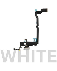 iPhone XS Max Charging Port Flex - Silver (Premium)