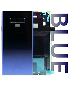 Samsung SM-N960 Galaxy Note 9 Rear Glass With Camera Lens Blue