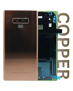 Samsung SM-N960 Galaxy Note 9 Rear Glass With Camera Lens Copper