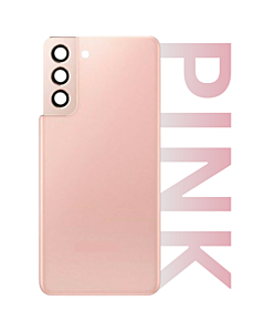 Samsung SM-G996 Galaxy S21 Plus G996 Rear Cover Glass With Camera Lens Phantom Pink