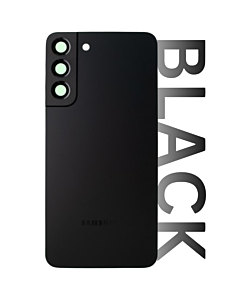 Samsung SM-S901 Galaxy S22 Rear Cover With Camera Lens Phantom Black