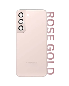 Samsung SM-S906 Galaxy S22 Plus Rear Cover With Camera Lens Pink Gold