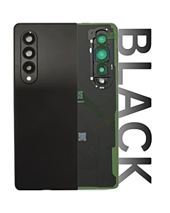 Samsung SM-F936 Galaxy Z Fold 4 Rear Cover With Camera Lens Black