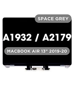 Macbook Air 13" A2179 / A1932 Complete LCD Display Space Grey 