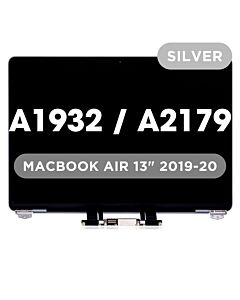 Macbook Air 13" A2179 / A1932 Complete LCD Display Silver
