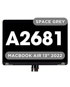 Macbook Air 13" A2681 Complete LCD Display Space Grey
