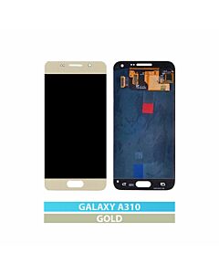 Samsung SM-A310 Galaxy A3 2016 Service Pack LCD Display Replacement Gold