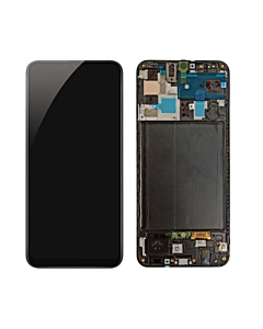 Samsung SM-A505 Galaxy A50 Mid-Frame Housing Black