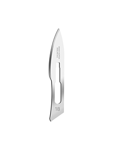 Scalpel Blades Stainless Steel No.18: 10 Pack