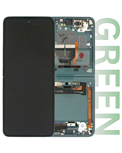 Samsung SM-F711 Galaxy Flip 3 5G Service Pack Display Green 
