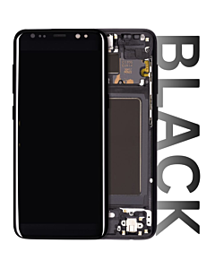 Samsung SM-G950 Galaxy S8 Refurbished LCD Display Black