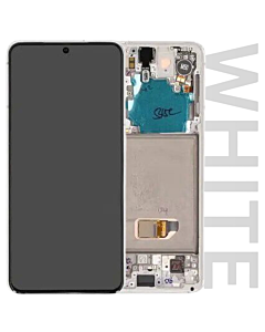 Samsung SM-G991 Galaxy S21 5G Service Pack LCD Display Replacement White