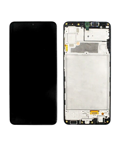 Galaxy A22 4G A225 Service Pack LCD Display Replacement Black