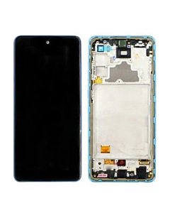 Galaxy A72 A725 Service Pack LCD Display Replacement Blue