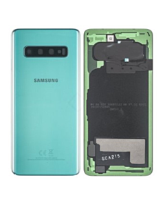 Samsung SM-G973 Galaxy S10 Rear Glass With Camera Lens Prism Green