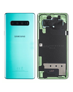 Samsung SM-G975 Galaxy S10 Plus Rear Glass With Adhesive & Camera Lens - Prism Green