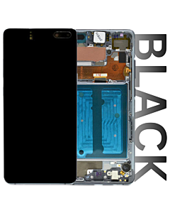 Samsung SM-G977 Galaxy S10 5G Service Pack LCD Display Replacement Majestic Black