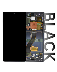 Samsung SM-N975 Galaxy Note 10 Plus Service Pack LCD Display Replacement Black