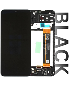 Samsung SM-A135 Galaxy A13 Service Pack LCD Display Replacement Black