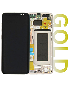Samsung SM-G950 Galaxy S8 Service Pack LCD Display Replacement Gold