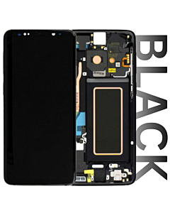 Samsung SM-G960 Galaxy S9 Service Pack LCD Display Replacement Black