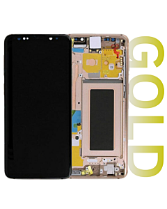 Samsung SM-G960 Galaxy S9 Service Pack LCD Display Replacement Gold