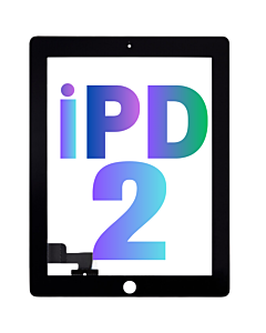 INTEC iPad 2 Digitizer Touch Panel Black Premium