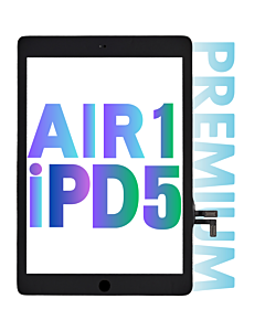 INTEC iPad 5 (2017) Digitizer Touch Panel Black Premium