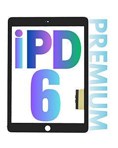 INTEC iPad 6 (2018) Digitizer Touch Panel Black Premium