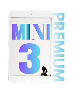 INTEC iPad Mini 3 Digitizer Touch Panel White Premium