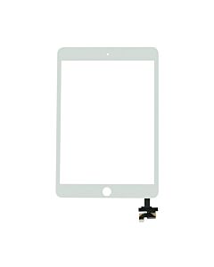 iPad Mini 3 Digitizer Touch Screen With Home Button White