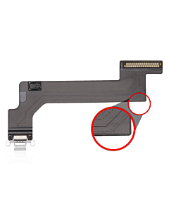 iPad 10 (2022) Charging Port Flex Cable (Wifi) Silver