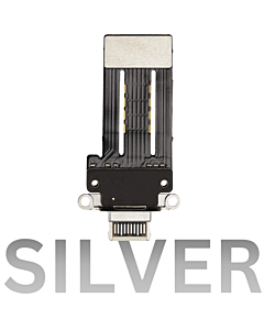 iPad Pro 11' (2021) / Pro 11' (2022) / Pro 12.9' (2021) / Pro 12.9' (2022) Charging Port Flex Silver