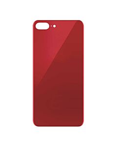 iPhone 8 Plus Rear Glass (Big Hole) - Red