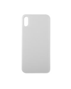 iPhone X Rear Glass (Big Hole) - White