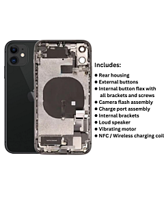 iPhone 11 Original Housing Pull Out Black
