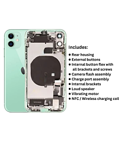 iPhone 11 Original Housing Pull Out Green