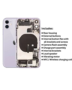 iPhone 11 Original Housing Pull Out Purple