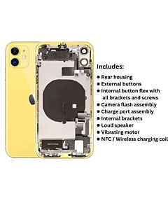 iPhone 11 Original Housing Pull Out Yellow