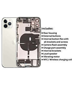 iPhone 11 Pro Max Original Housing Pull Out White