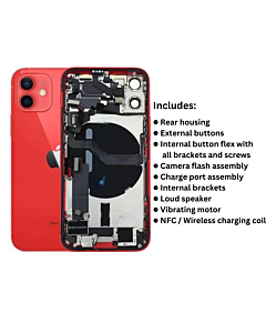 iPhone 12 Mini Original Housing Pull Out Red